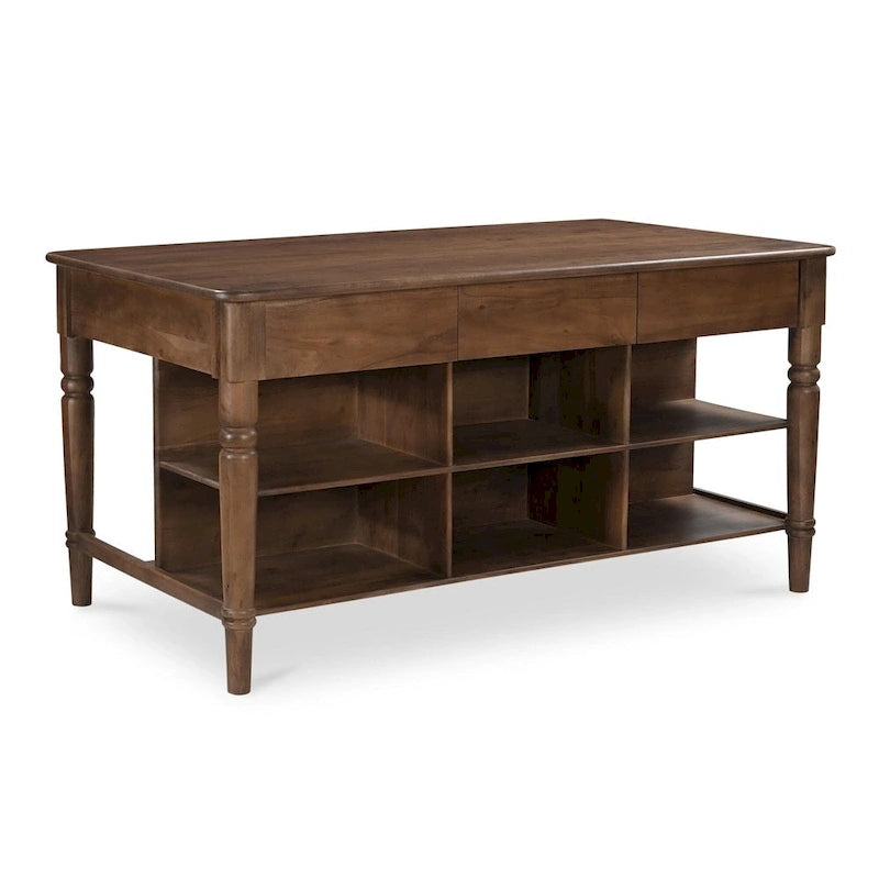 Cove, Wooden Kitchen Island with Storage - 72W x40.5D x36.5H
