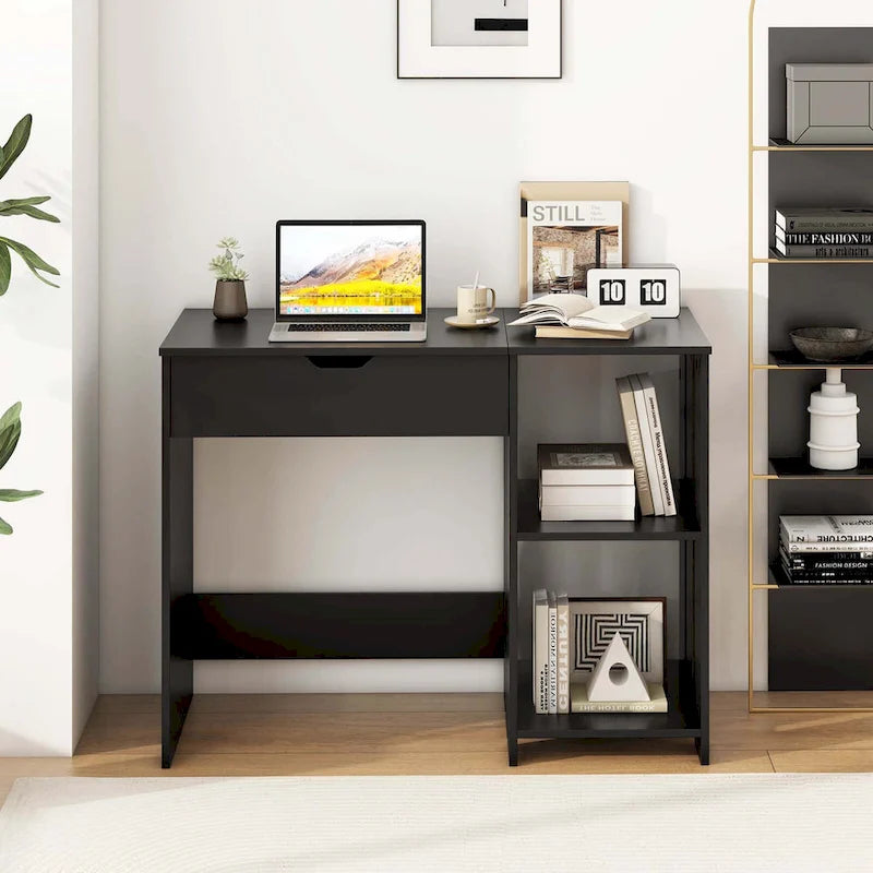 Lift Top Computer Desk Standing Desk with Hidden Compartments - See Details