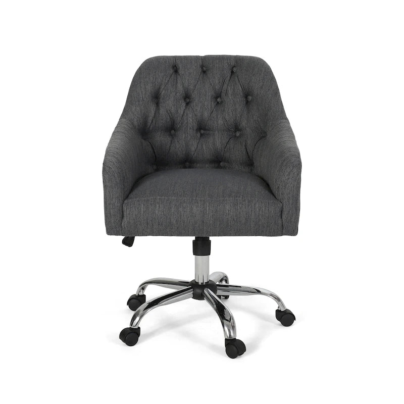 Barbour Upholstered Swivel Office Chair by  - N/A