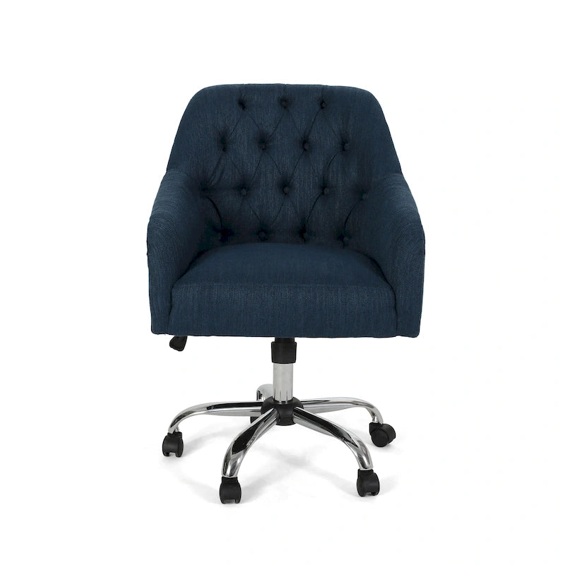 Barbour Upholstered Swivel Office Chair by  - N/A