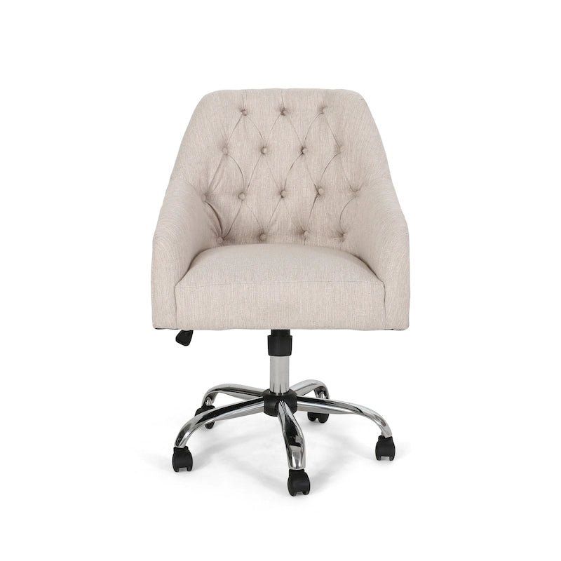 Barbour Upholstered Swivel Office Chair by  - N/A