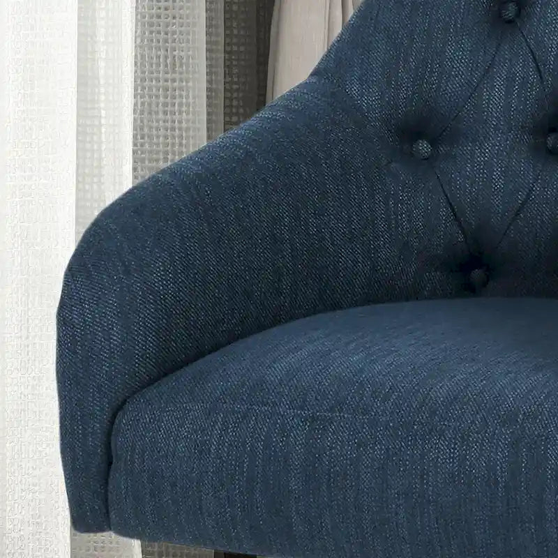Barbour Upholstered Swivel Office Chair by  - N/A