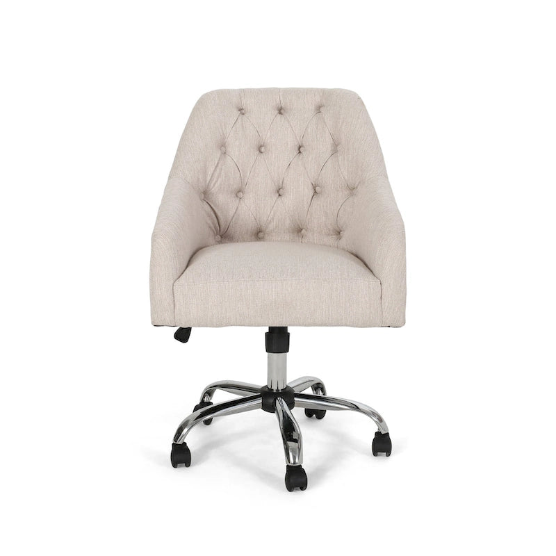 Barbour Upholstered Swivel Office Chair by  - N/A