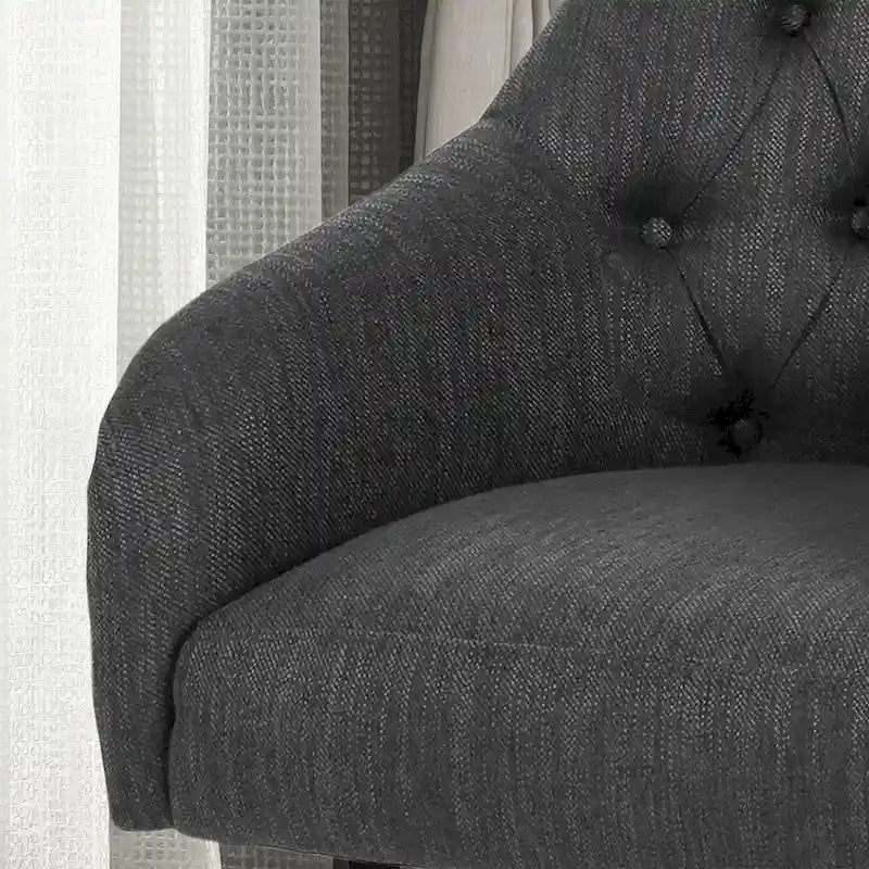 Barbour Upholstered Swivel Office Chair by  - N/A