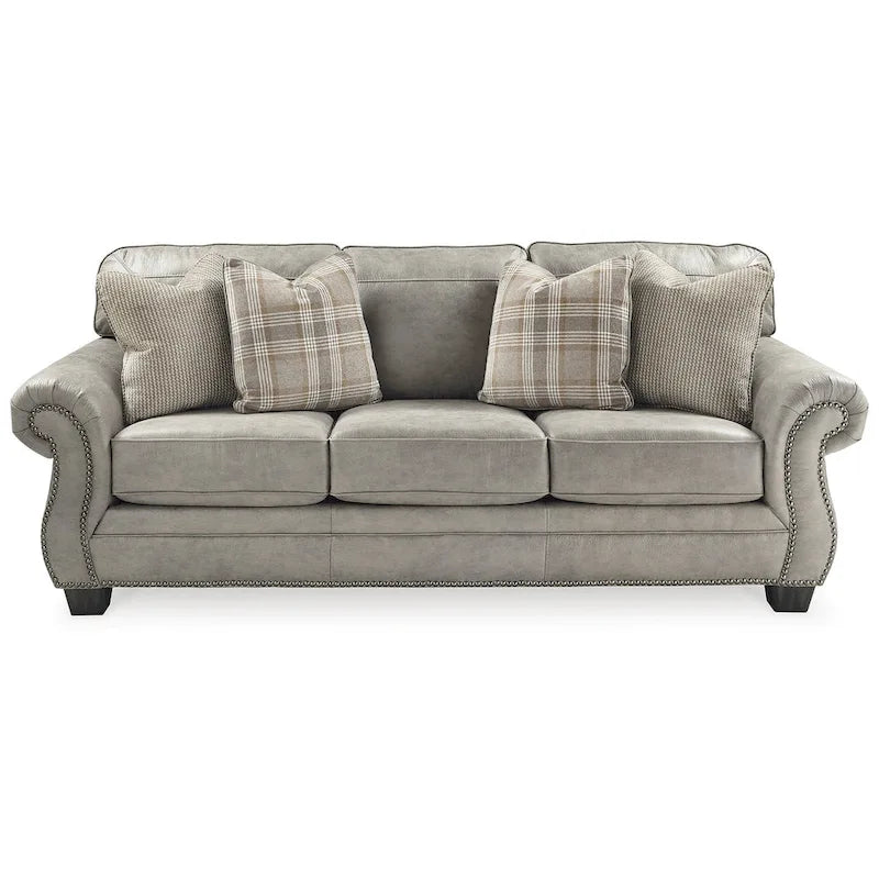 Olsberg Steel Sofa - 91 W x 38 D x 38 H