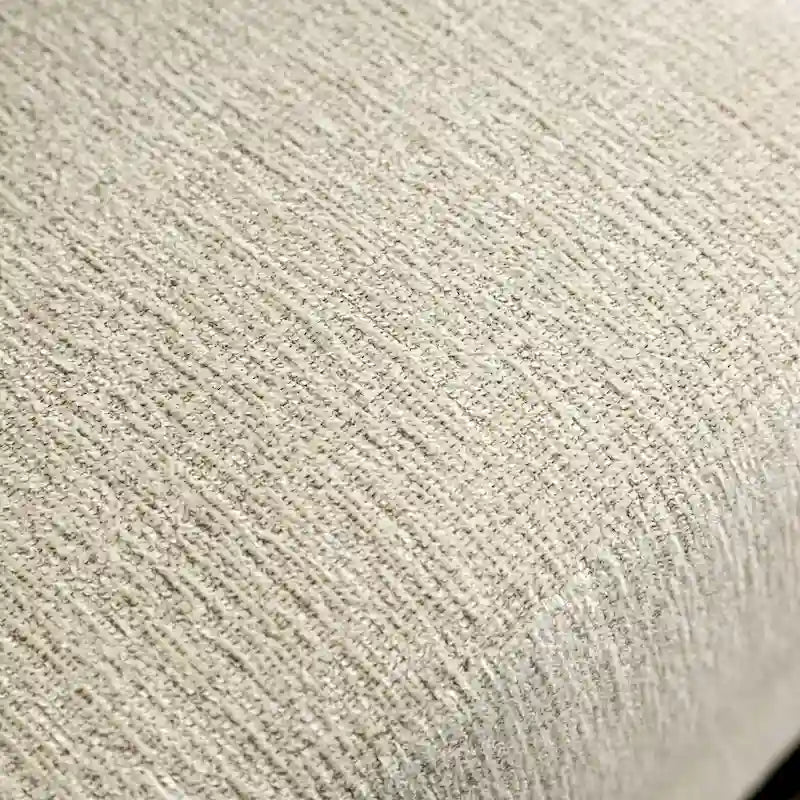 Brondon Traditional Cream Chenille Upholstered Rolled Arms Sofa by