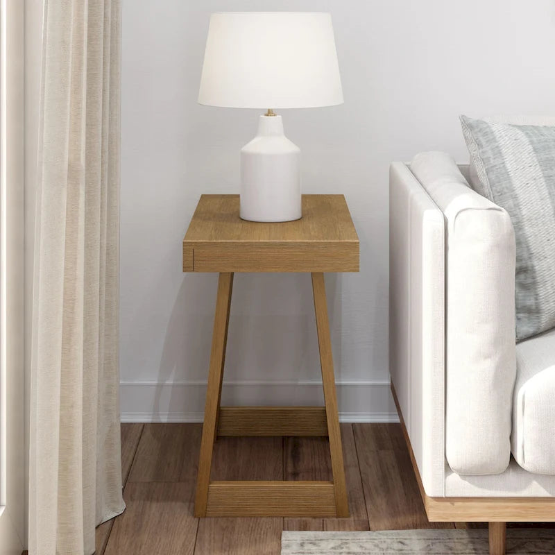 Classic Rectangular Side Table - 25