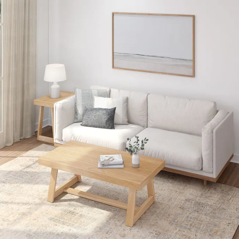 Classic Rectangular Side Table - 25