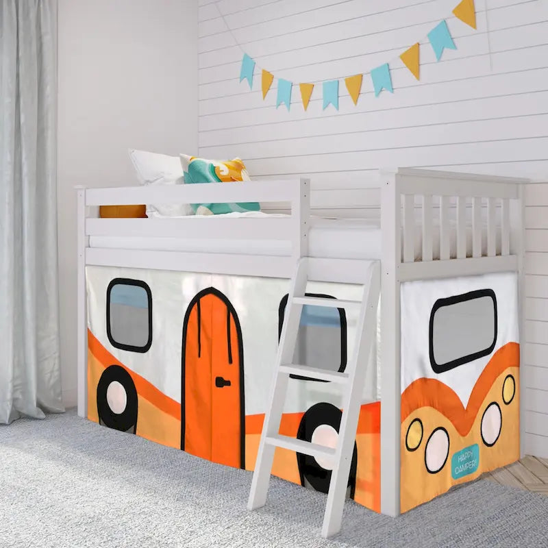 Cotton Underbed Camper Van Curtain