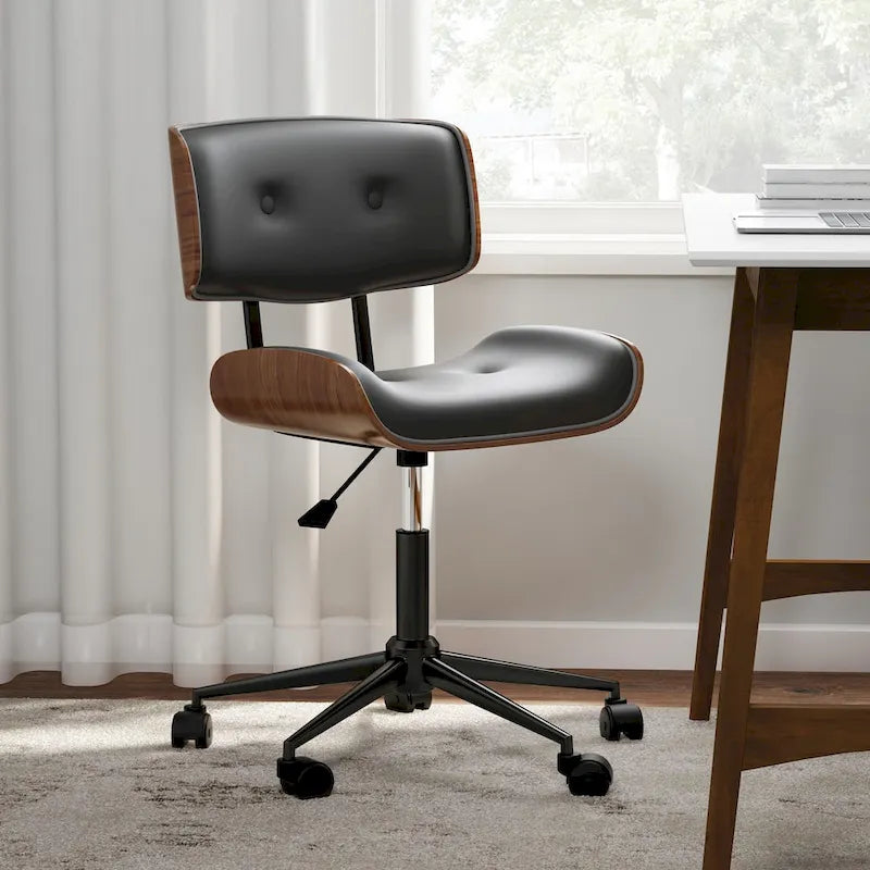 Leksand Simple Mid-century Modern Office Chair