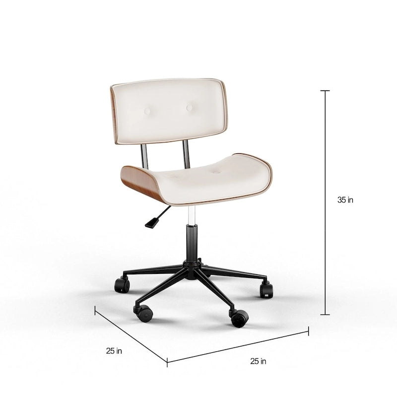 Leksand Simple Mid-century Modern Office Chair