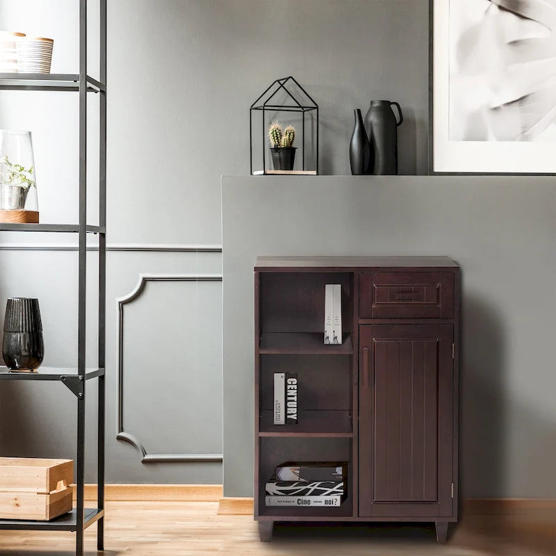 Teamson Home Catalina Mixed Storage Freestanding Floor Cabinet