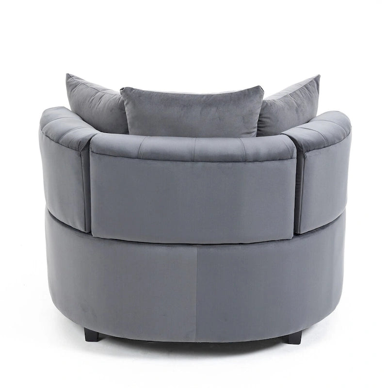 Accent Chair / Classical Barrel Chair for living room / Modern Leisure Chair
