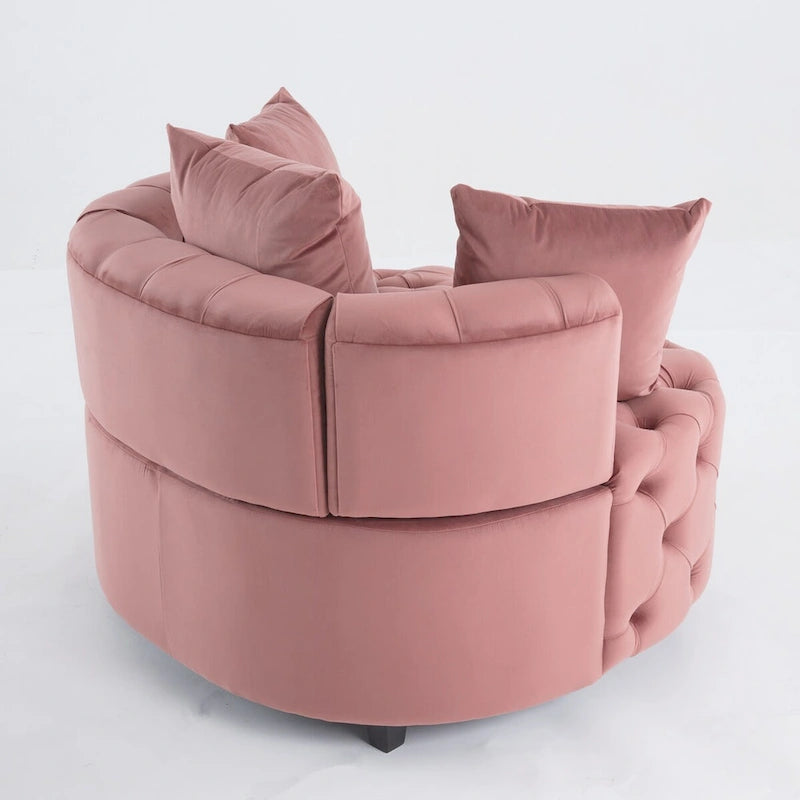 Accent Chair / Classical Barrel Chair for living room / Modern Leisure Chair
