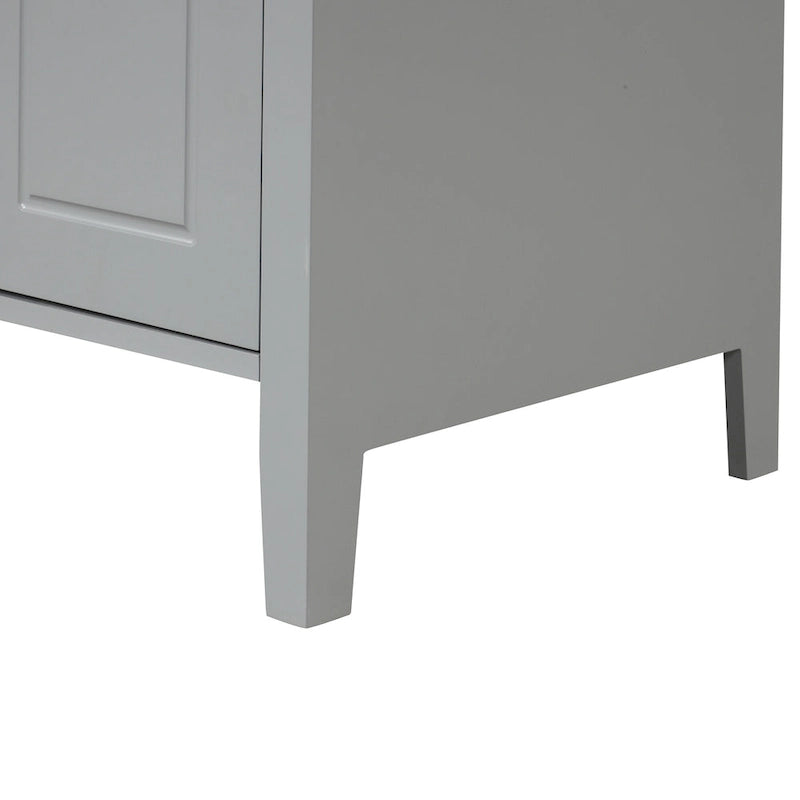Bathroom Vanity Cabinet with Two Drawers and Door